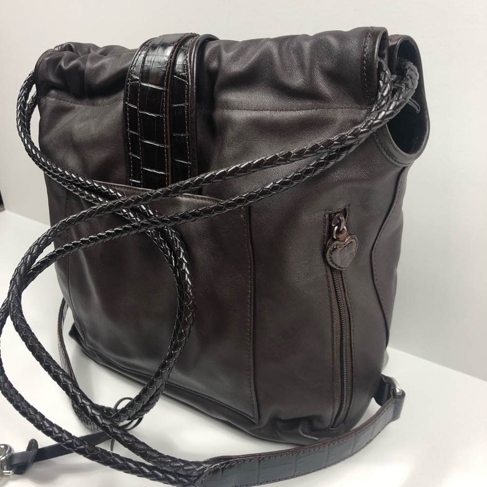 Brighton Drawstring Backpack NWOT